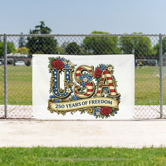 USA America's 250th Anniversary Spandoek (Insitu)