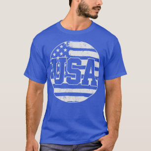 USA Amerikaanse vlag 4th van juli  T-shirt