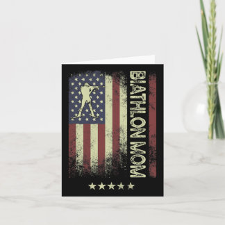 Usa Amerikaanse Vlag - Biatlon Moeder 1  Kaart