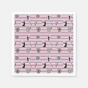 USA Archery Silhouette Pattern Servet