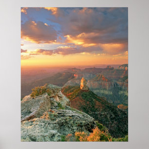 USA, Arizona, Grand Canyon National Park. Punt Poster