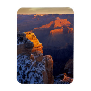 USA, Arizona, Grand Canyon National Park, Winter Magneet