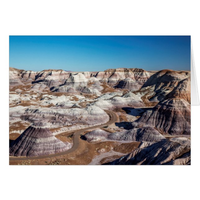 USA, Arizona, Petrified Forest National Park (Voorkant Horizontaal)