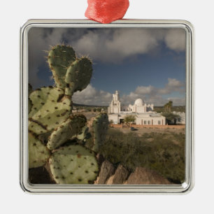 USA, Arizona, Tucson: Mission San Xavier del Bac 2 Metalen Ornament