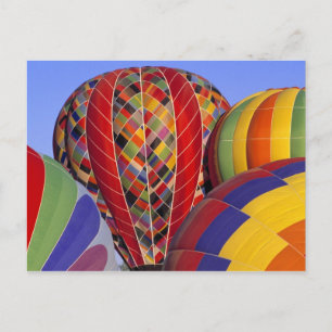 USA, Arizona, Val Vista. Colorful hot air Briefkaart