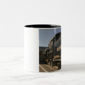 USA, Arizona, Williams: Grand Canyon Railroad Tweekleurige Koffiemok (Center)