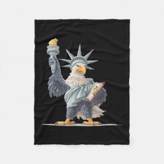  USA beeldkostuum voor patriottische kleding LO Fleece Deken