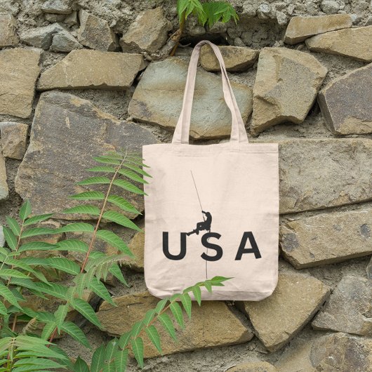 USA bergbeklimmen Tote Bag