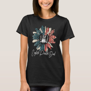 USA Beste Engelse Pointer Papa Ooit Amerikaans T-shirt