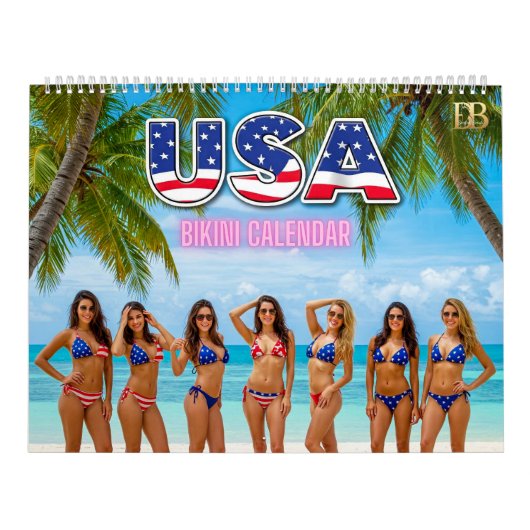 USA Bikini Calendar 1 Kalender (Hoes)