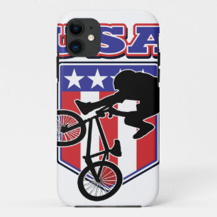 USA BMX Biker iPhone 11 Hoesje