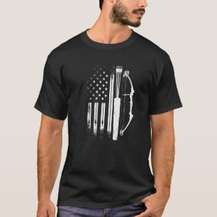 USA Boogschieten US Flag Archer Compound Bow 1 T-shirt