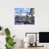 USA, Californië, Joshua Tree National Park. 2 Poster (Thuiskantoor)