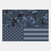 USA Camo Flag Inpakpapier Vel (Voorkant 2)
