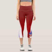 USA Canada Yoga Pantalon femmes US Canada Leggings (Recto)