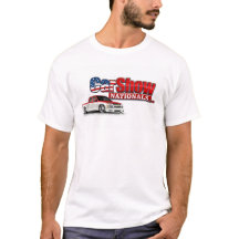 USA Car Show Nationals shirt Wit