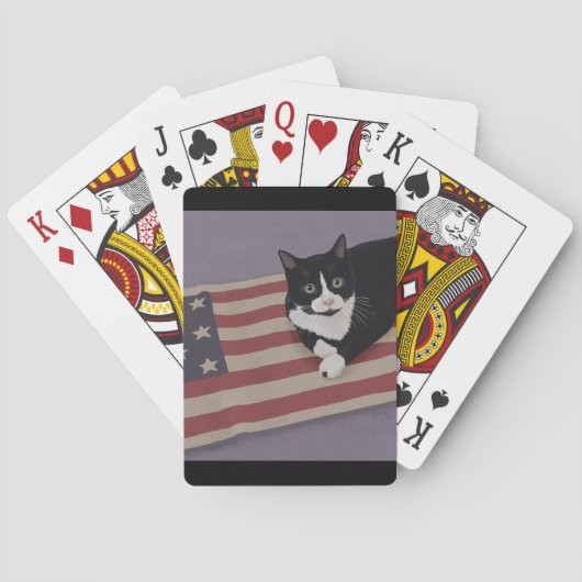 USA Cat Pokerkaarten (Achterkant)