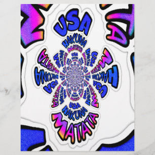 USA Celebration: Heerlijk leuke tekst dynamische k