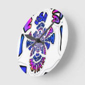 USA Celebration: Heerlijk leuke tekst dynamische k Ronde Klok (Hoek)