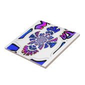 USA Celebration: Heerlijk leuke tekst dynamische k Tegeltje (Zijkant)