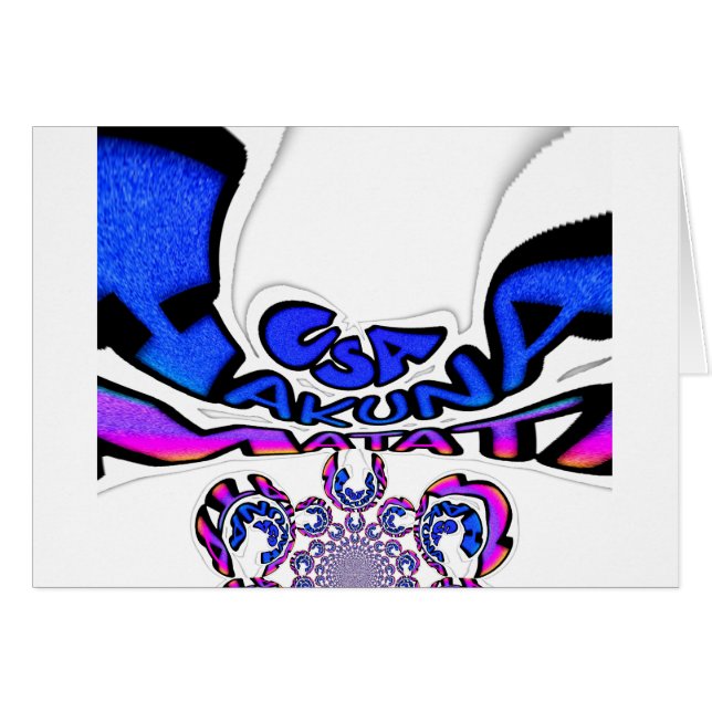 USA Celebration: Mooie Leuke Tekst Kunst Dynamisch (Voorkant Horizontaal)