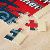 USA Change: samen sterker eenheidsontwerp Legpuzzel (Zijkant)