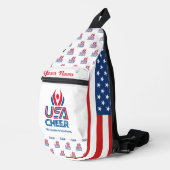 USA Cheer Flag  Sling Bag (Rechterhoek)