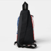 USA Cheer Flag  Sling Bag (Achterkant)