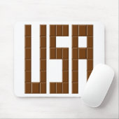 USA CHOCOLAT-muis Muismat (Met muis)
