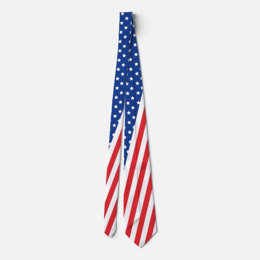 USA Cravate Drapeau Pour Hommes, Drapeau Necktie P (Dos)