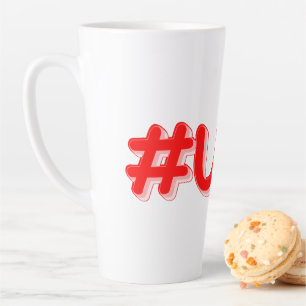 "#USA" Cute Design. Bestel nu Latte Mok