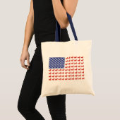USA Dachshund Tote Bag (Voorkant (product))