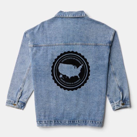 USA DENIM JACKET (Achterkant)
