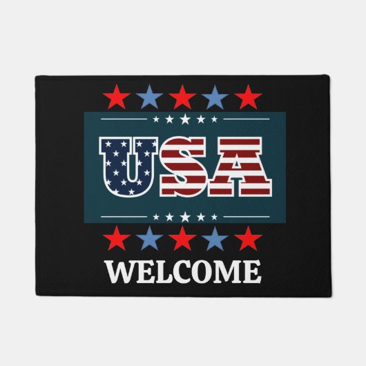 USA Doormat Deurmat (Voorkant)
