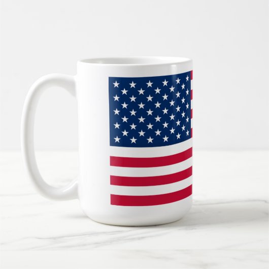 USA Drapeau café Mug American Patriotic (Gauche)
