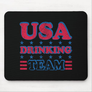 USA Drink team 4th van juli Independence Day Dru Muismat