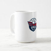 USA Eagle Crest Koffiemok (Voorkant links)
