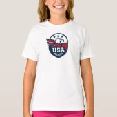 USA Eagle Crest T-shirt (Voorkant)