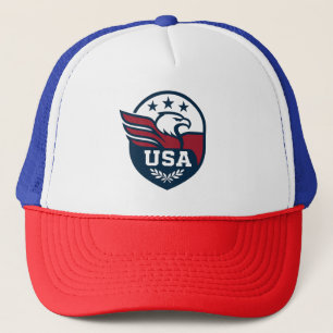 USA Eagle Crest Trucker Pet