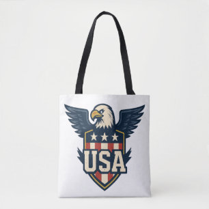 USA Eagle Crest — vlaggenschild Draagtas