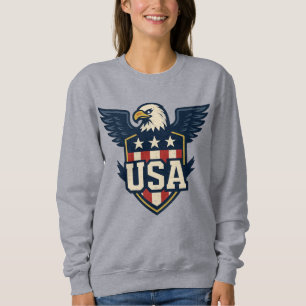 USA Eagle Crest —  vlaggenschild Trui