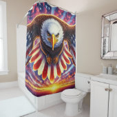 USA Eagle Douchegordijn (In situ)