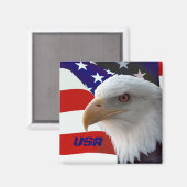 USA Eagle Magnet (Recto/Verso)