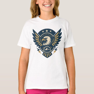 USA Eagle Shield —  vlaggenmast T-shirt