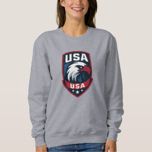 USA Eagle Sports Crest Trui
