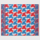 USA/EEUU FLAG SIMPLIFIED TEXT BY MASANSER PIXELAT CADEAUPAPIER (Vlak)