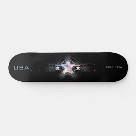 USA Est. 1776 Skateboard (Horizontaal)