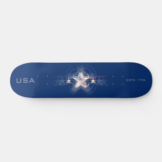 USA Est. 1776 Skateboard (Horizontaal)