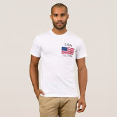 USA Est. 1776 T-shirt (Voorkant volledig)