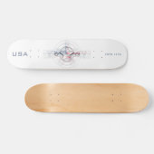 USA Estd. 1776 Skateboard (Horizontaal)